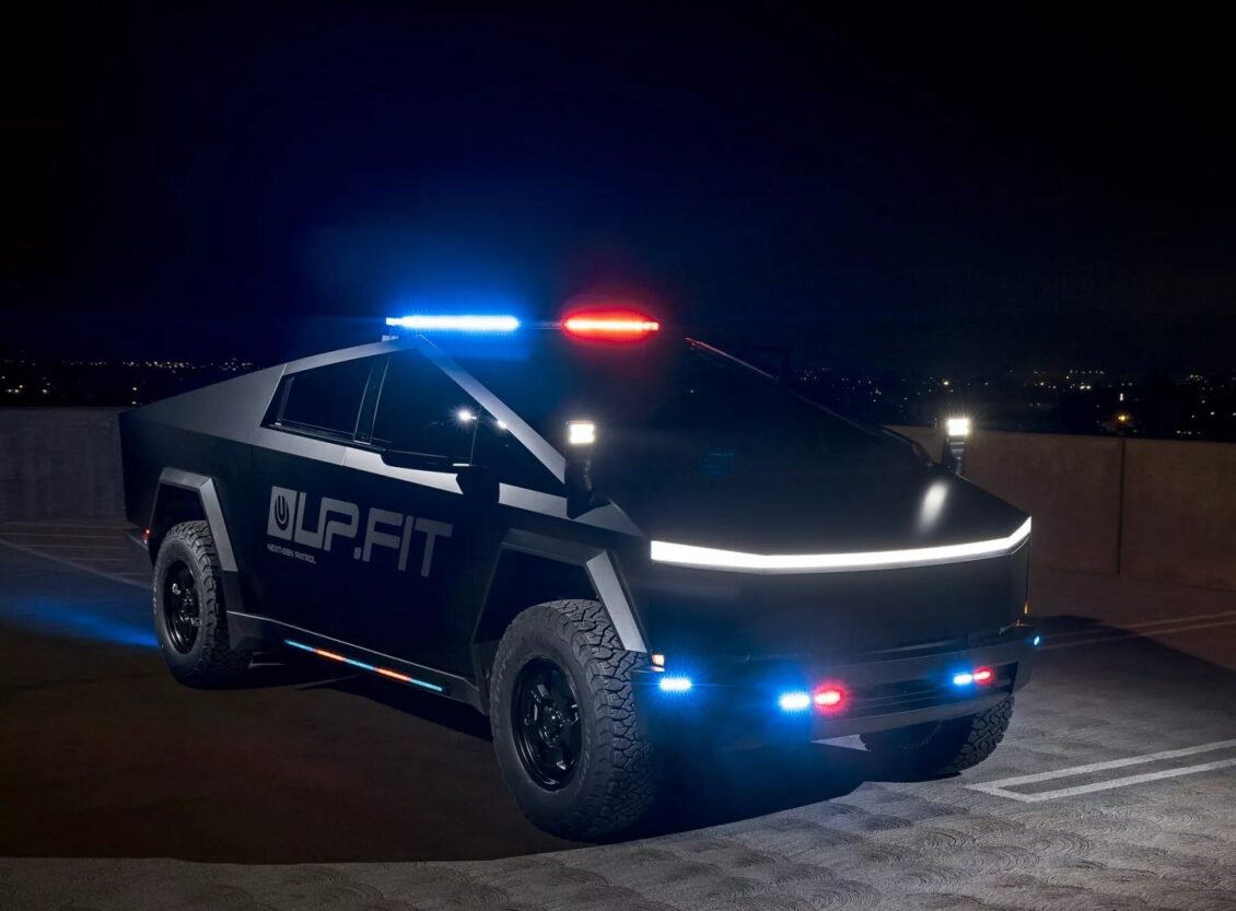 El Tesla Cybertruck se pone el uniforme ¿Será un éxito como coche patrulla?