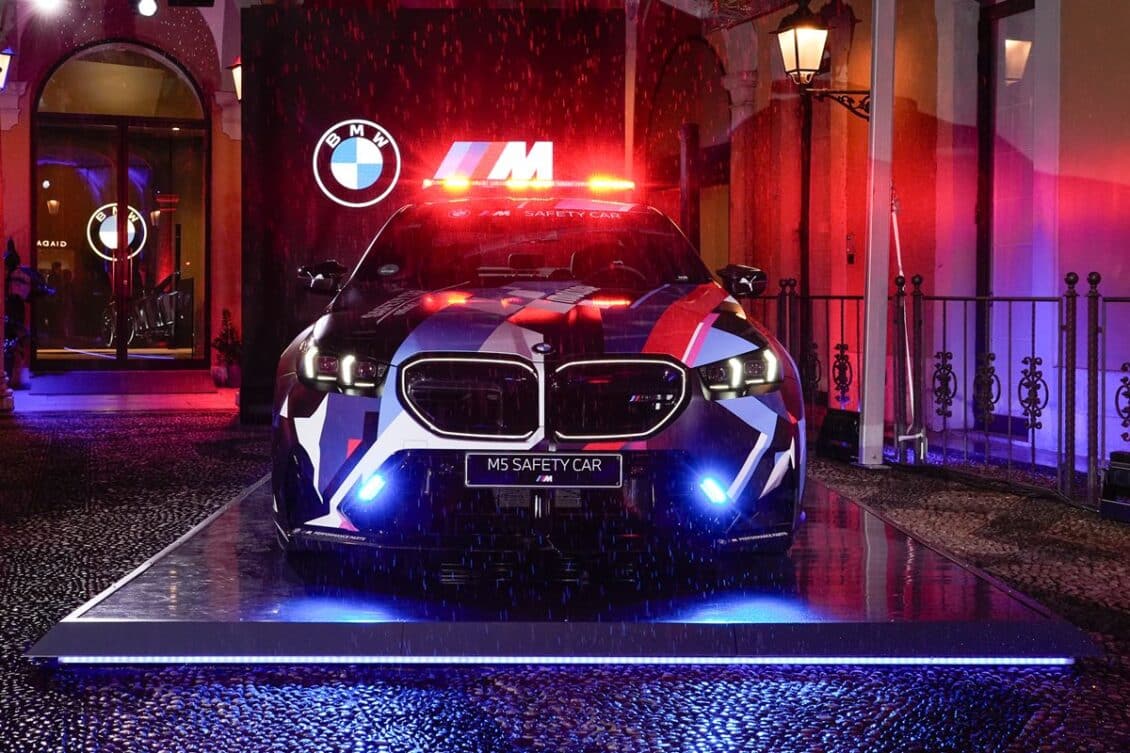 Para esta temporada el Safety Car de MotoGP será el nuevo BMW M5 de 727 CV