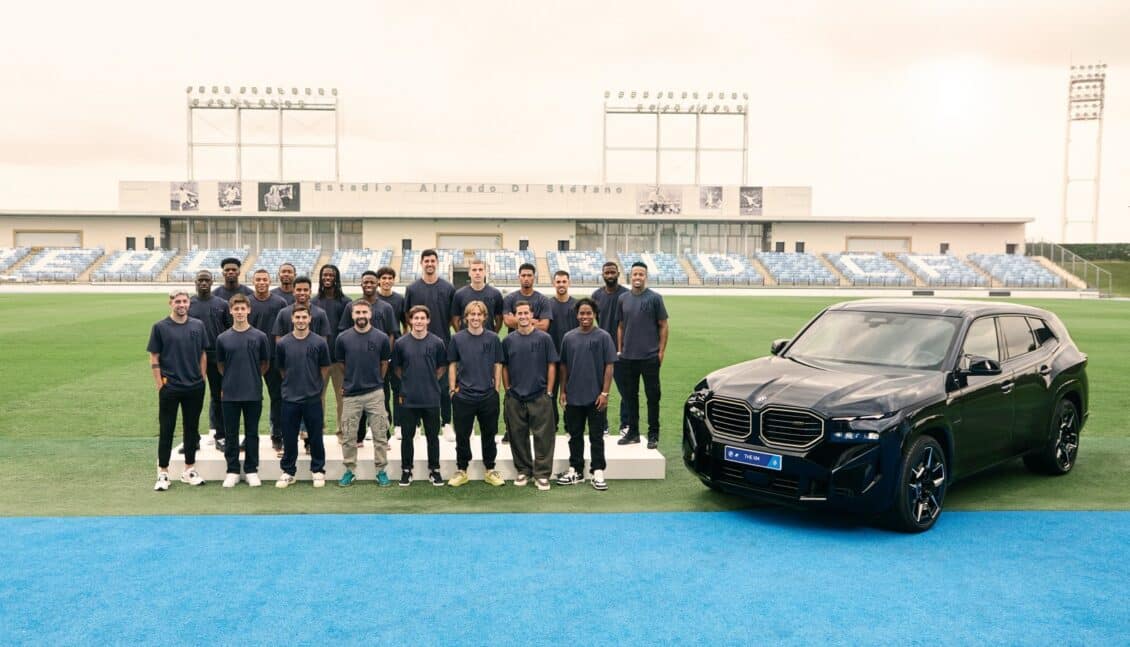 Nueva temporada, nuevos BMW para los jugadores del Real Madrid