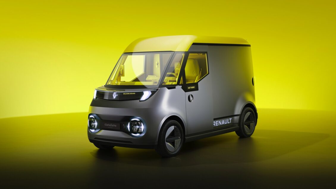 Renault Estaffette Concept, el futuro de las furgonetas urbanas según la marca