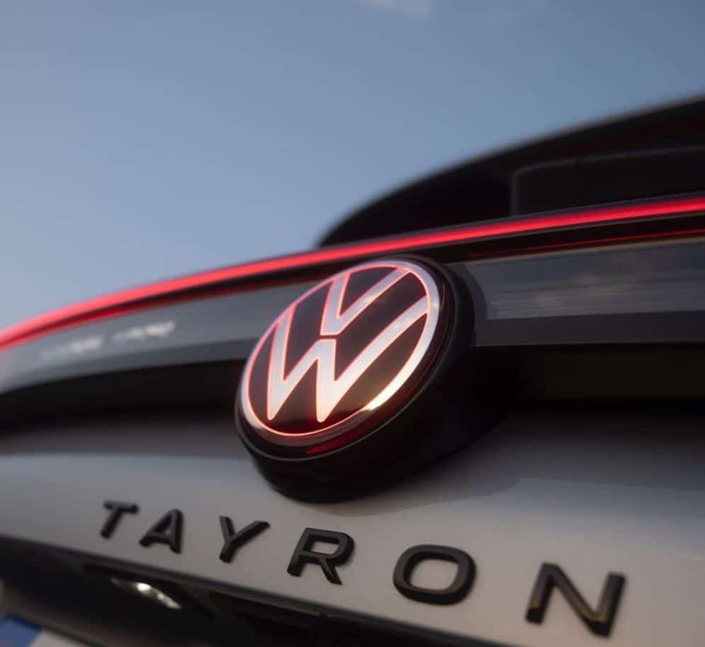 El Volkswagen Tayron se deja ver en forma de teaser