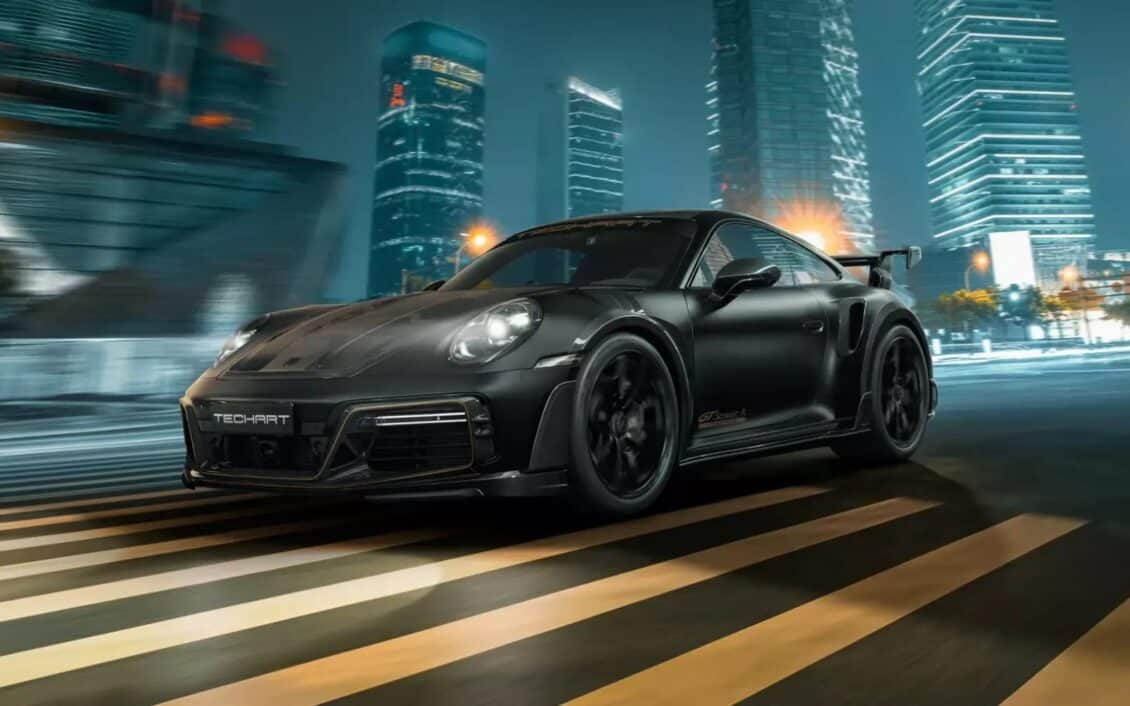 Techart Monochrome: un 911 Turbo S capaz de quitarte el sueño