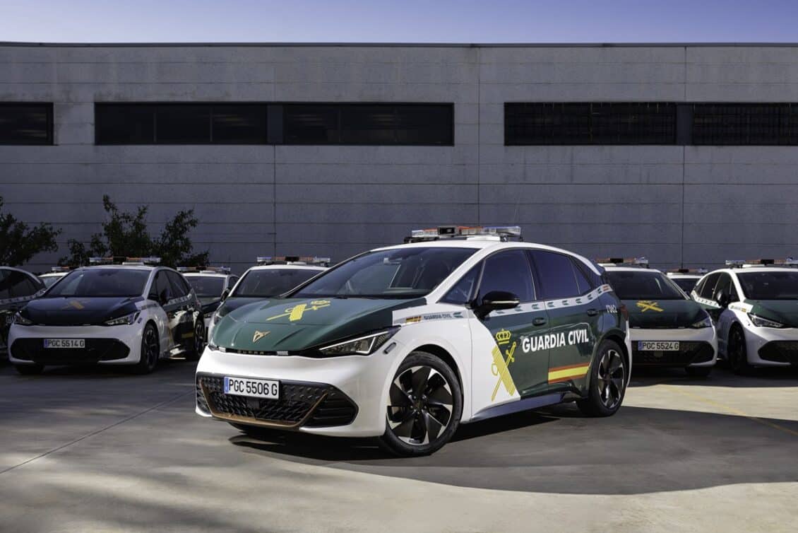 El CUPRA Born es el nuevo coche de la Guardia Civil: ¿Qué te parece?