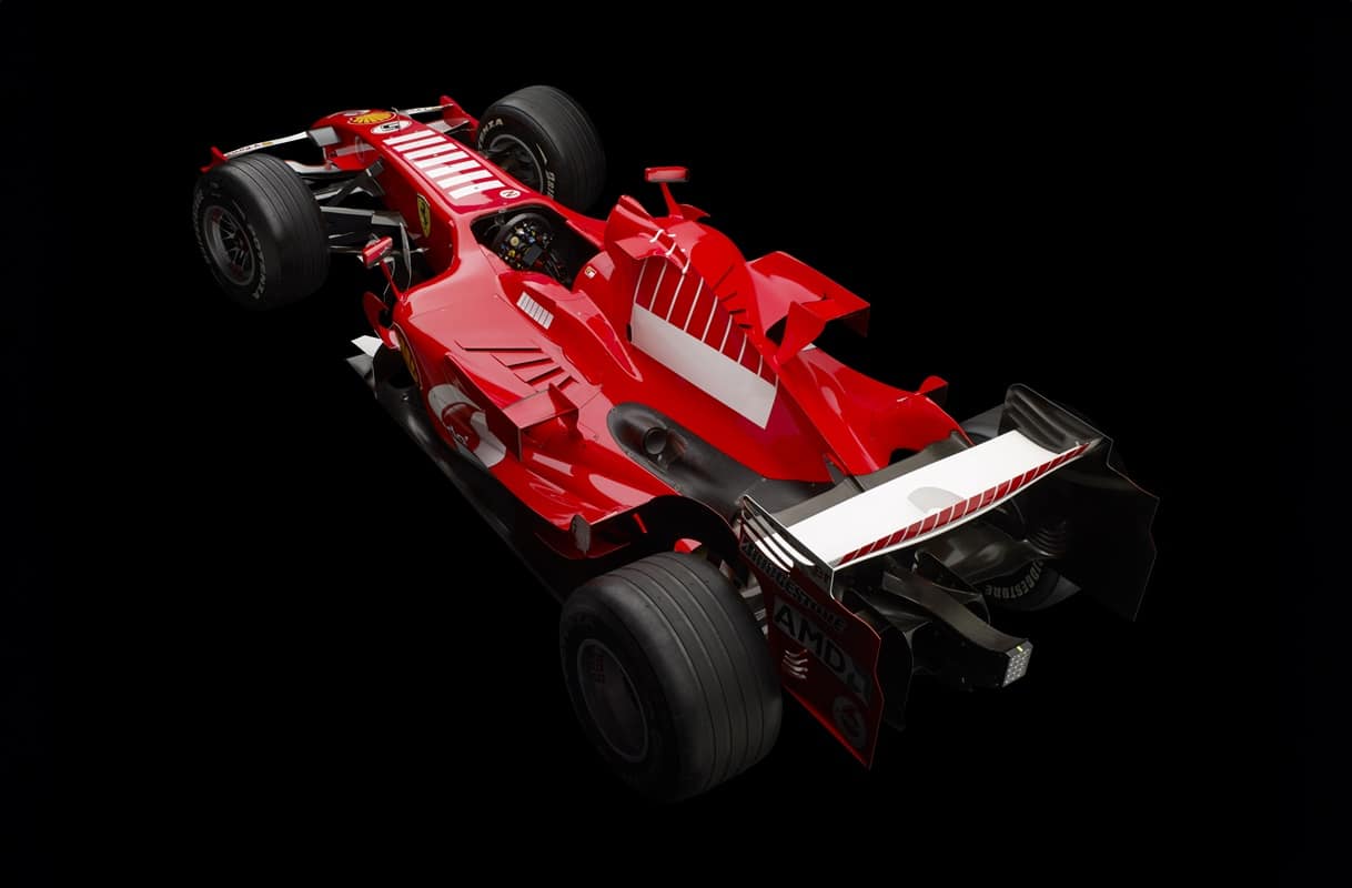 trasera Ferrari 248 F1