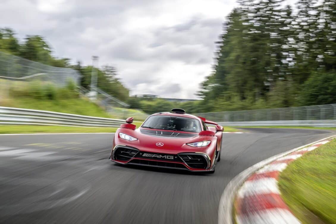 El Mercedes-AMG ONE rompe su propio récord en Nürburgring