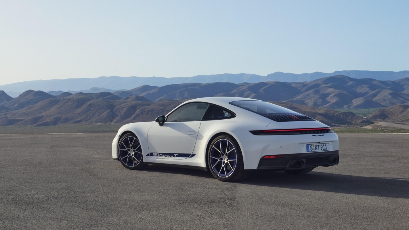 Porsche 911 Carrera T blanco