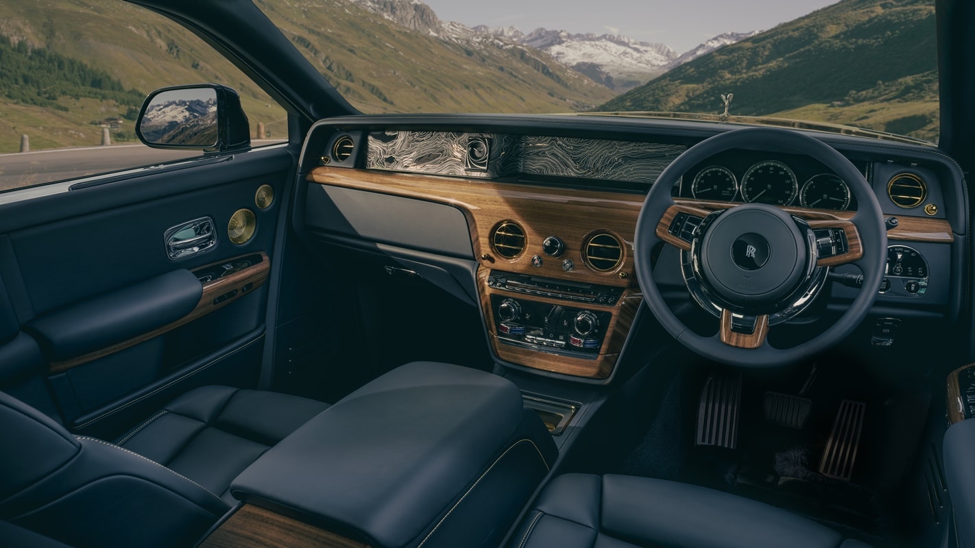 interior Rolls-Royce Phantom Goldfinger