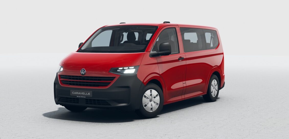 La Volkswagen Caravelle 2025, ya a la venta: mellizo del Transit Custom