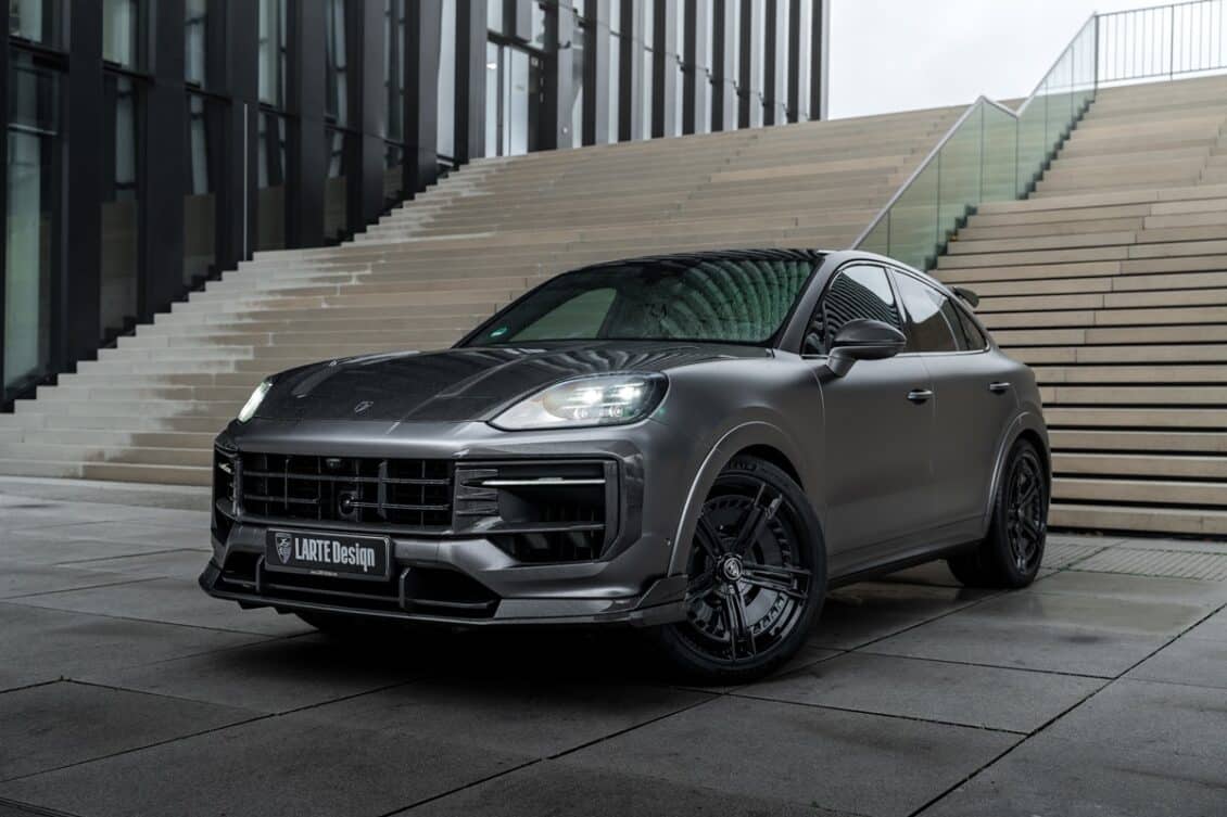 Larte Design le mete mano al Porsche Cayenne S Coupé y lo viste de fibra