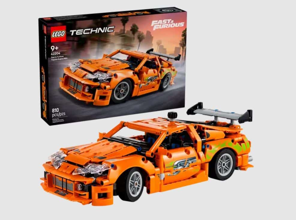 Este Toyota Supra MK4 Fast and Furious de LEGO Technic es lo más