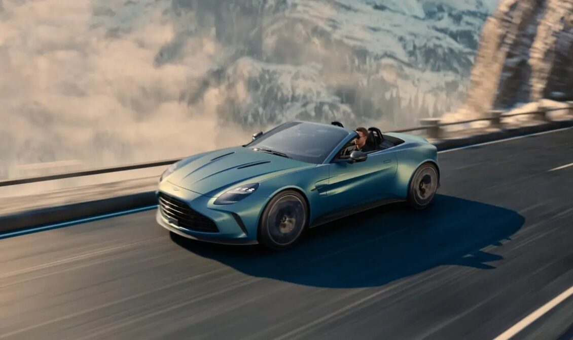 Aston Martin Vantage Roadster 2025: pura belleza a cielo abierto con motor V8