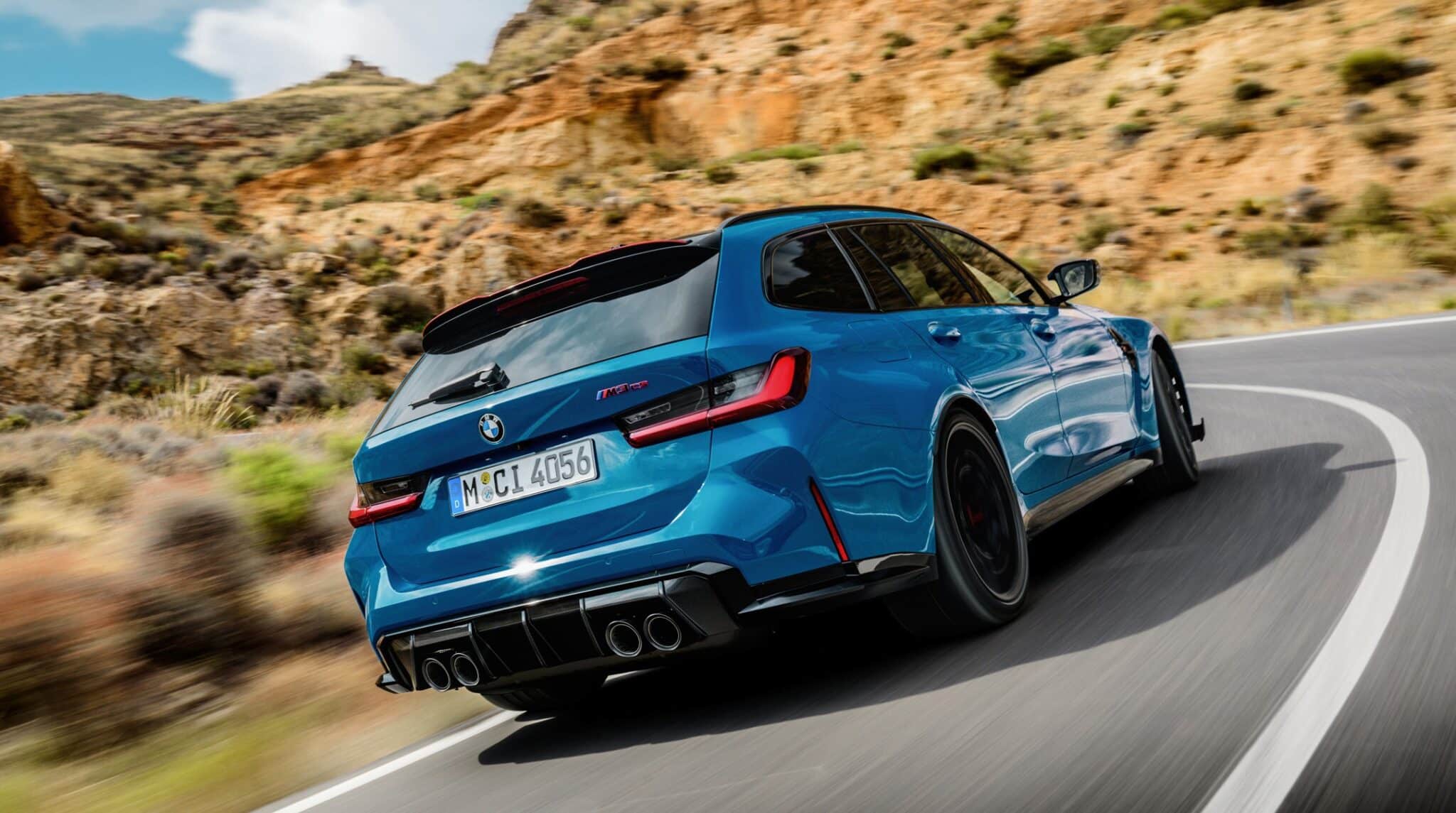 trasera BMW M3 CS Touring