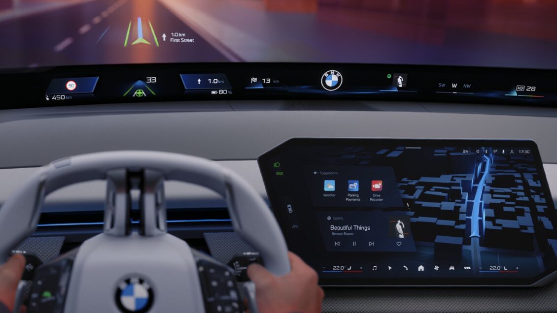 BMW Panoramic Vision: así será el interior de la nueva hornada de productos de BMW