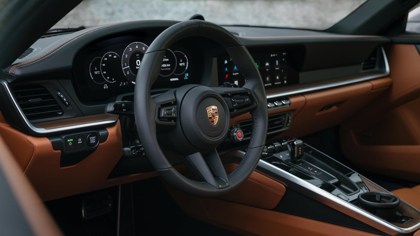 interior Porsche 911 Carrera S