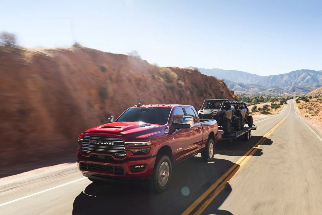 Los Ram 2500 y 3500 2025 se ponen al día para el trabajo más duro