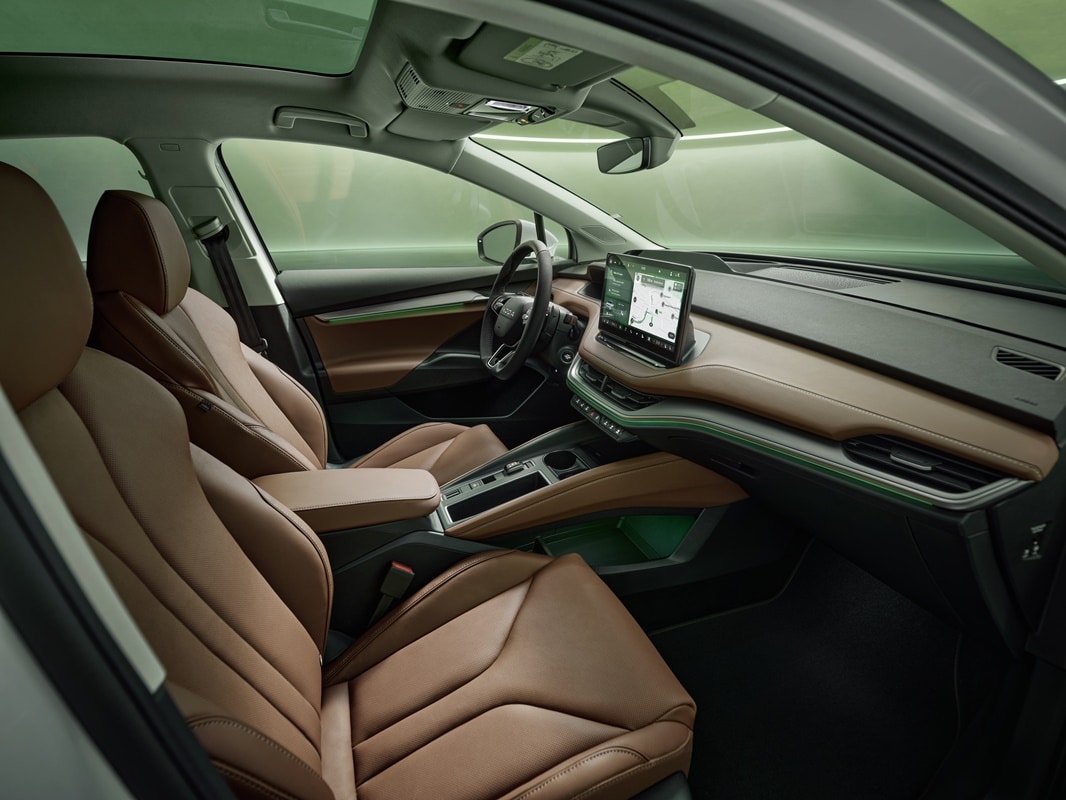 interior Skoda Enyaq