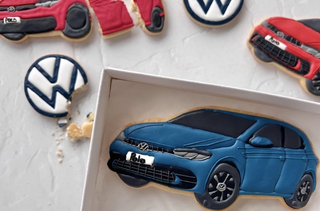 Estas galletas del Volkswagen Polo te alegrarán el Blue Monday