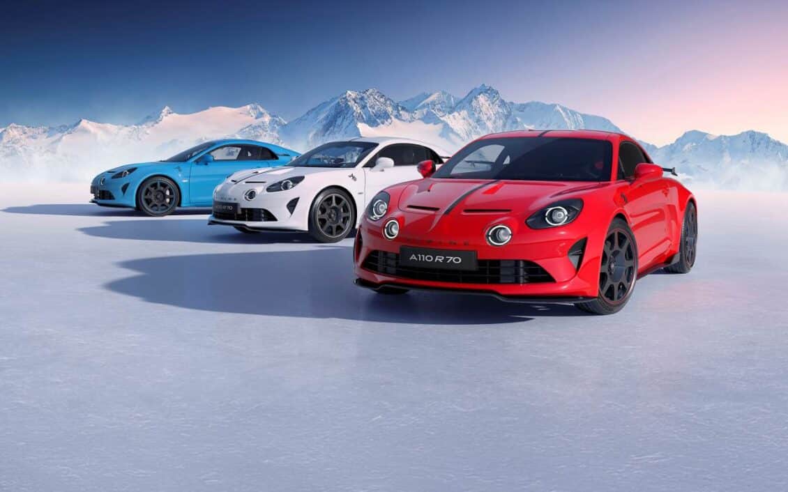 Alpine en su 70 aniversario: una edición limitada A110 R 70 y novedades en el A110 básico