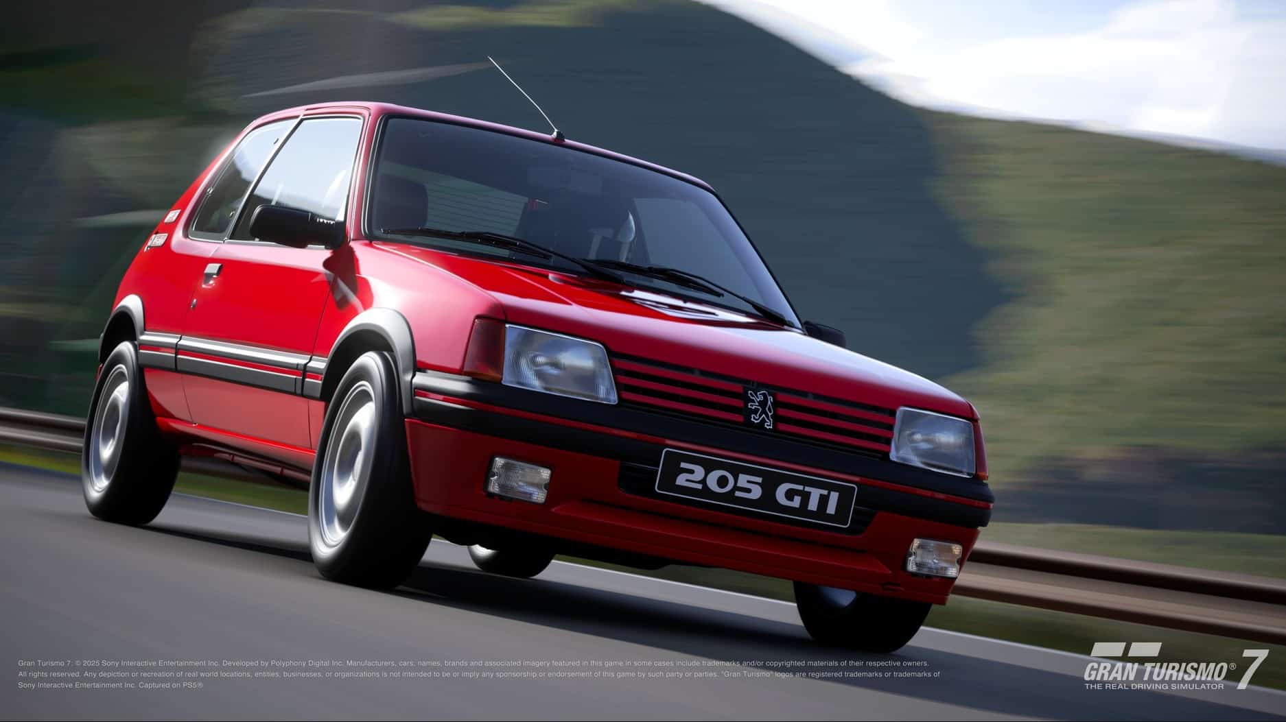 Gran Turismo 7 peugeot 205 GTi