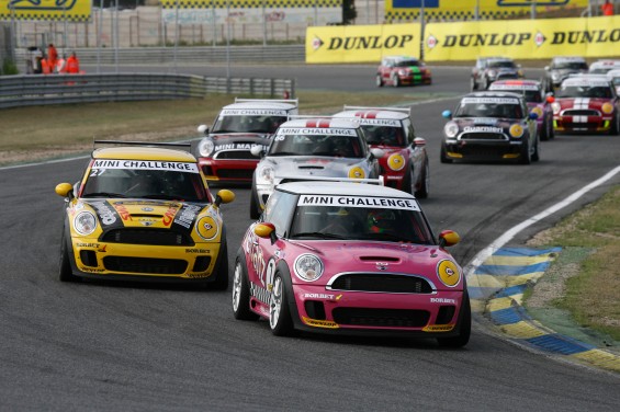 Segunda carrera de la Mini Challenge del Gran Premio de España en Barcelona